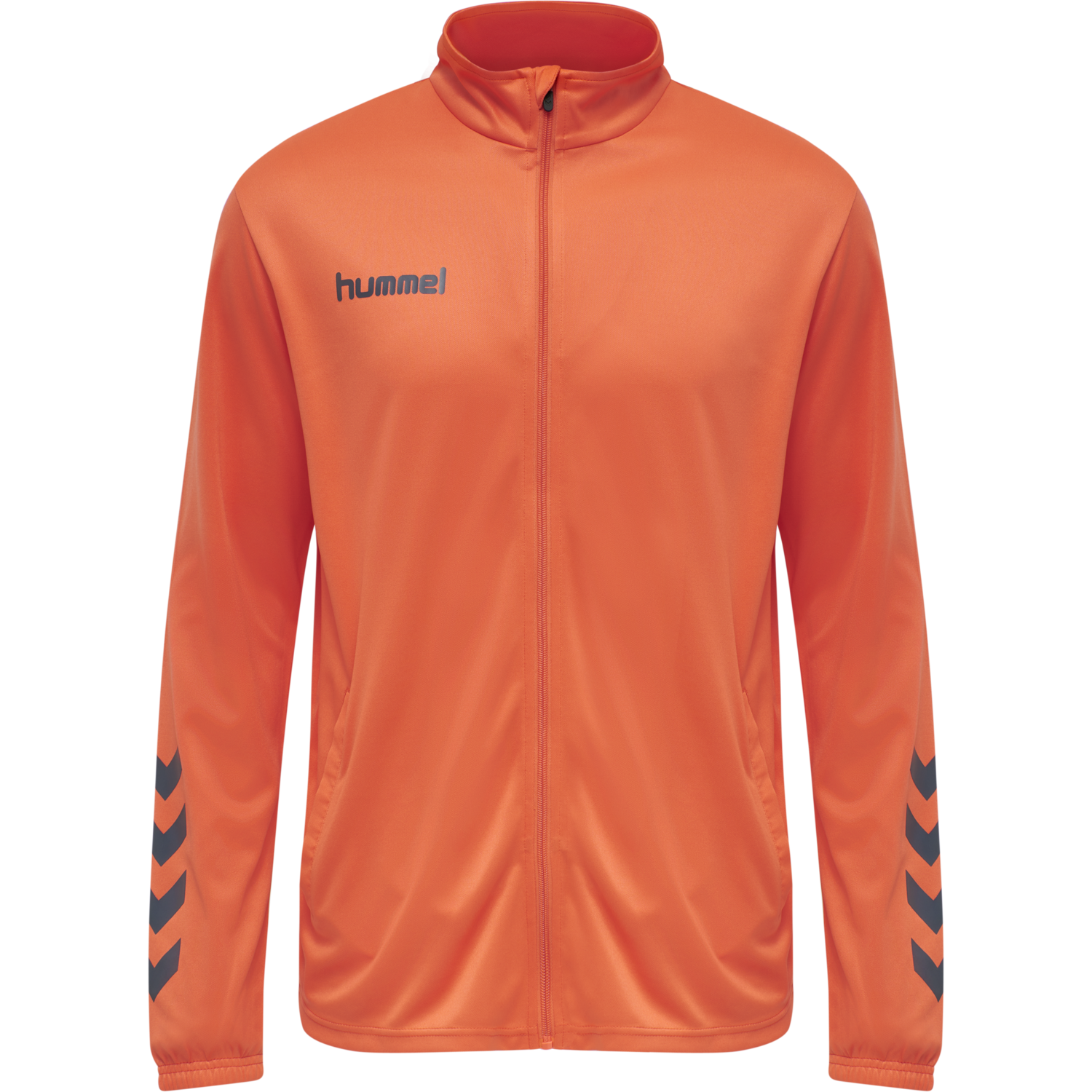 hmlPROMO POLY SUIT, NASTURTIUM/OMBRE BLUE, packshot