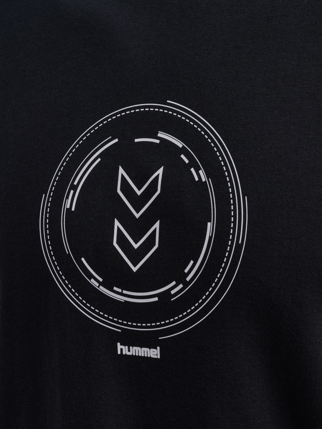 hmlACTIVE CIRCLE CO TEE S/S, BLACK, packshot