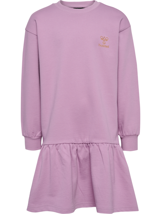 hmlHELLA DRESS L/S, LAVENDER HERB, packshot