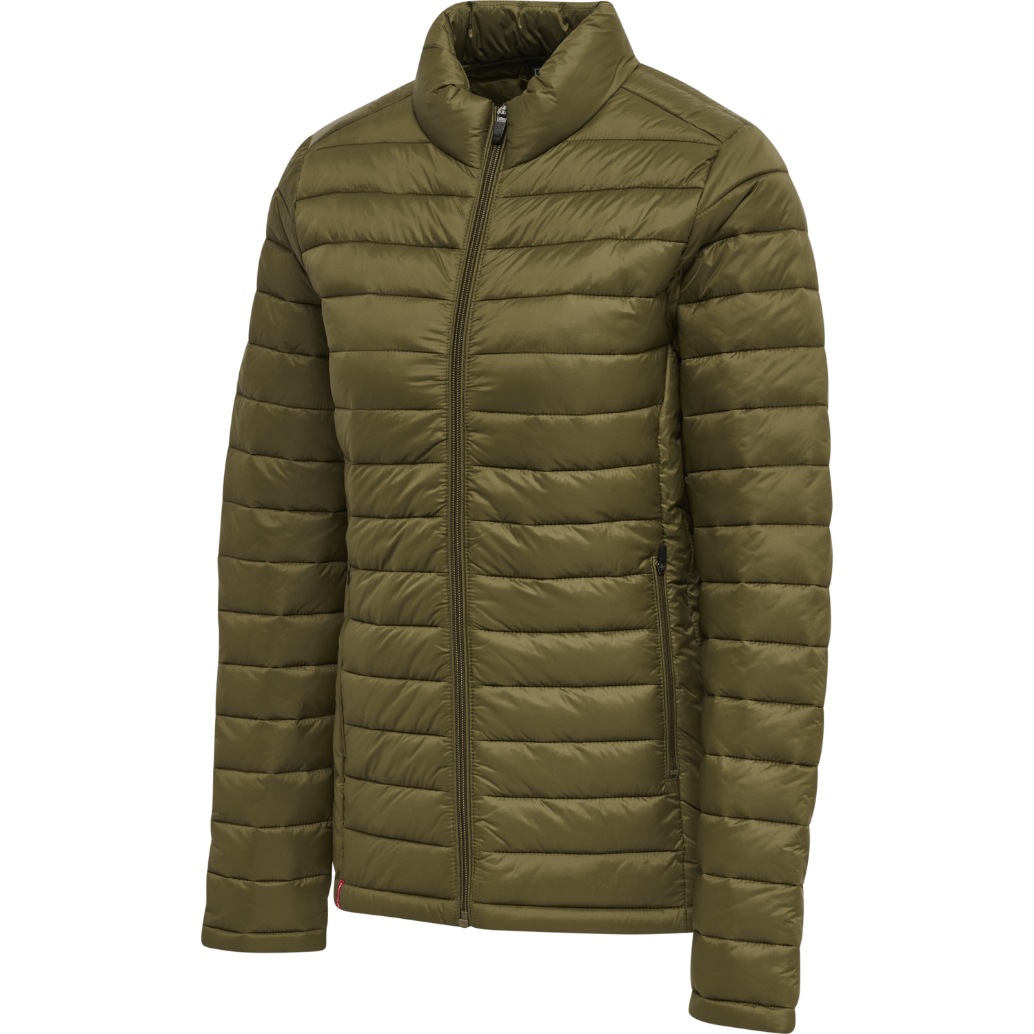 hmlRED QUILTED JACKET WOMAN, DARK OLIVE, packshot