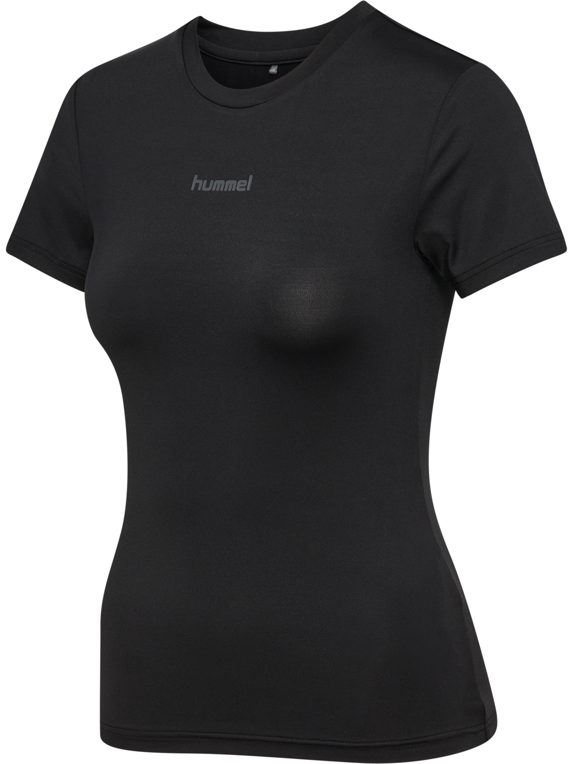 hmlFAST W TRAINING T-SHIRT S/S, BLACK, packshot