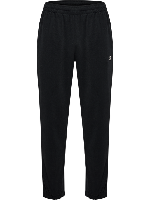 hmlPULSE SWEAT PANTS, BLACK hmlPULSE SWEAT PANTS, BLACK, packshot