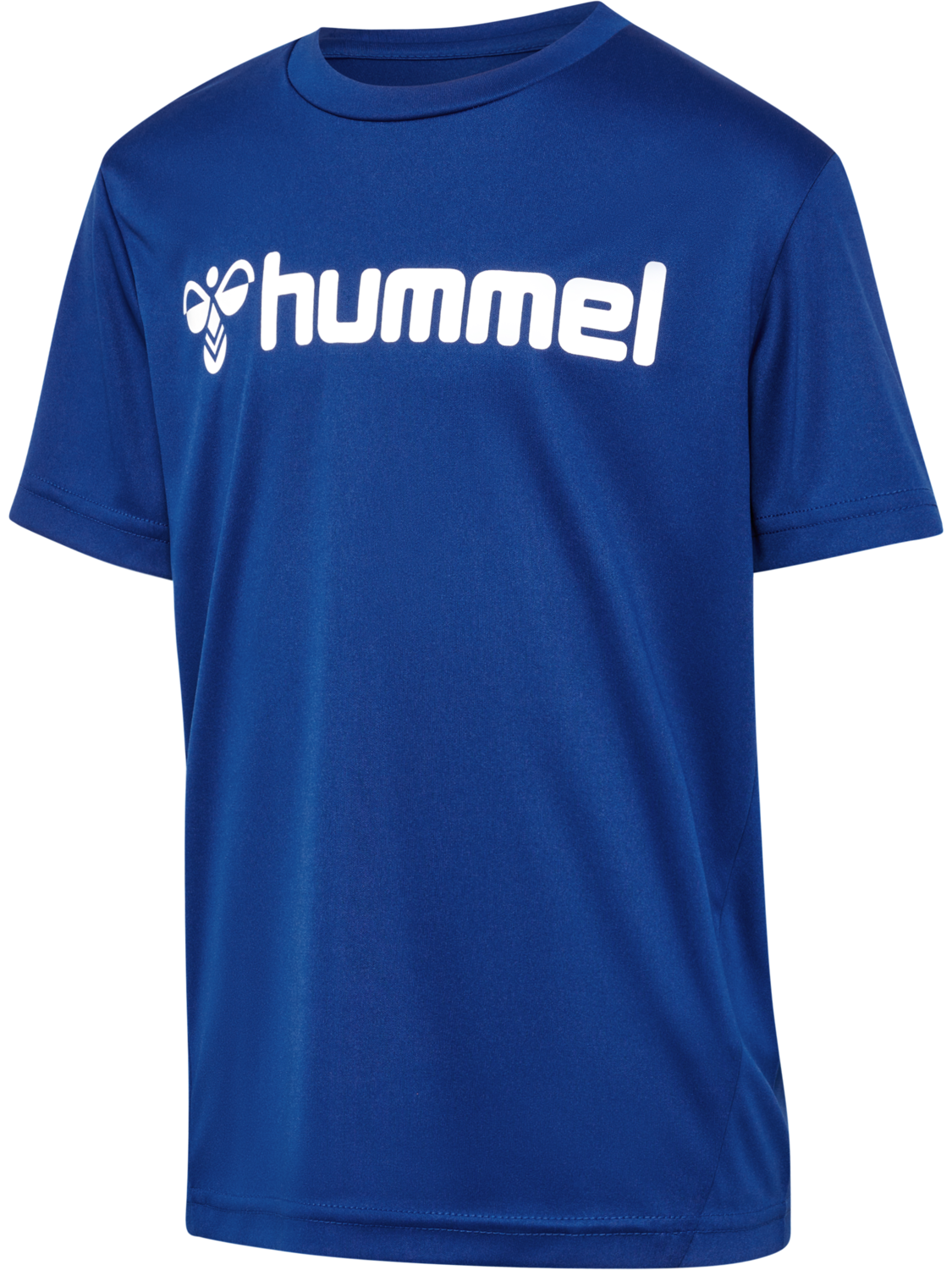 hmlLOGO JERSEY S/S KIDS, TRUE BLUE, packshot