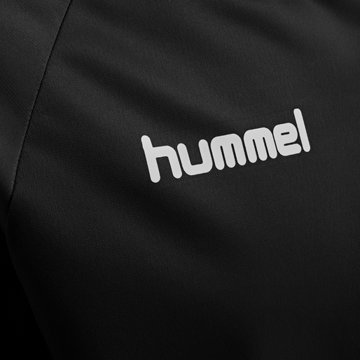 hmlPROMO POLY SWEATSHIRT, BLACK, packshot