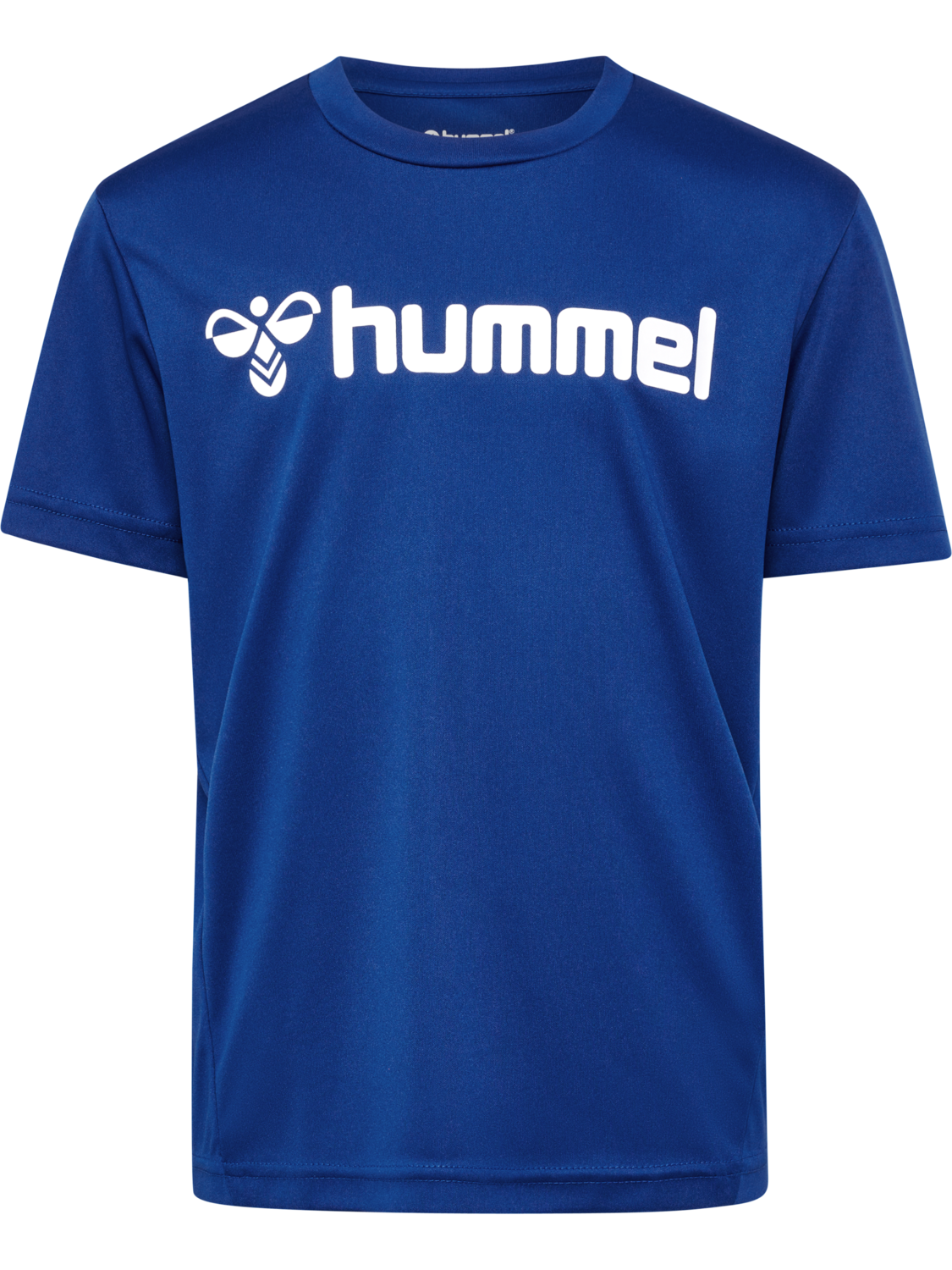 hmlLOGO JERSEY S/S KIDS, TRUE BLUE, packshot