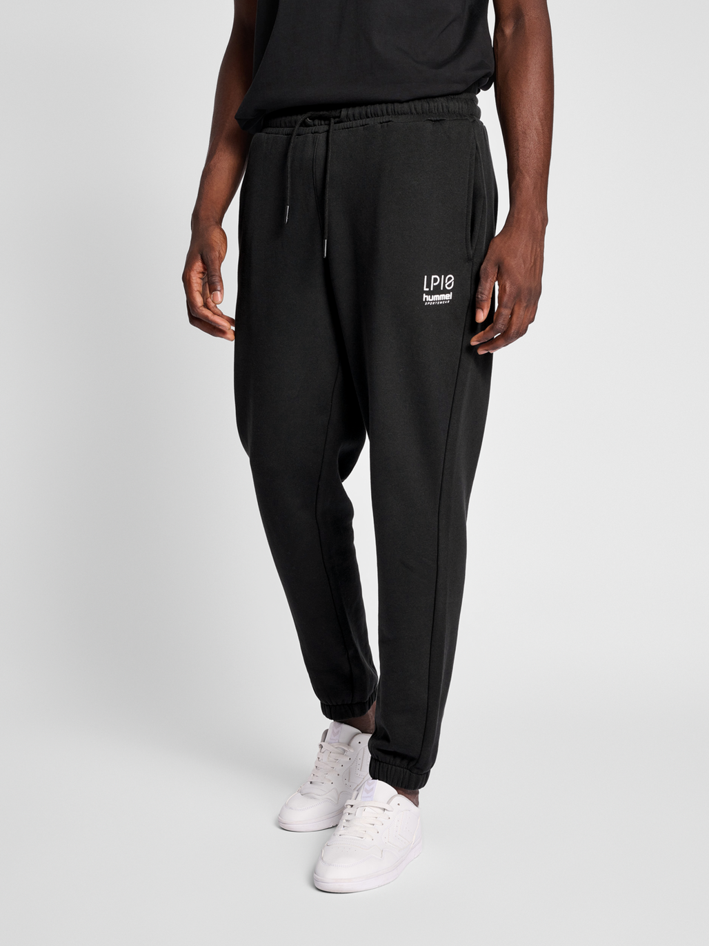hummel LP10 LOOSE SWEATPANTS BLACK hummel