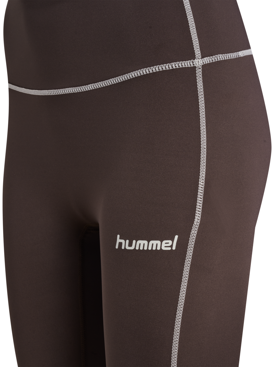 hmlPULSE RETRO HIGH WAIST TIGHTS, SHALE, packshot