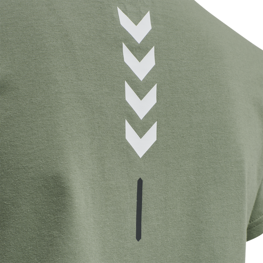 hmlTE CALI COTTON T-SHIRT, LILY PAD, packshot