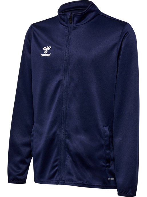 hmlESSENTIAL TRACK JACKET KIDS, MARINE, packshot