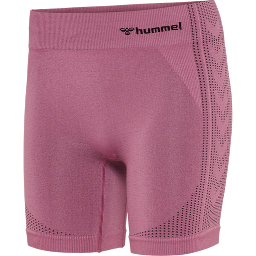 hmlSHAPING SEAMLESS MW SHORTS, HEATHER ROSE, packshot