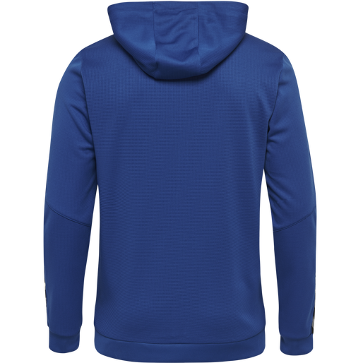 hmlAUTHENTIC KIDS POLY ZIP HOODIE, TRUE BLUE, packshot