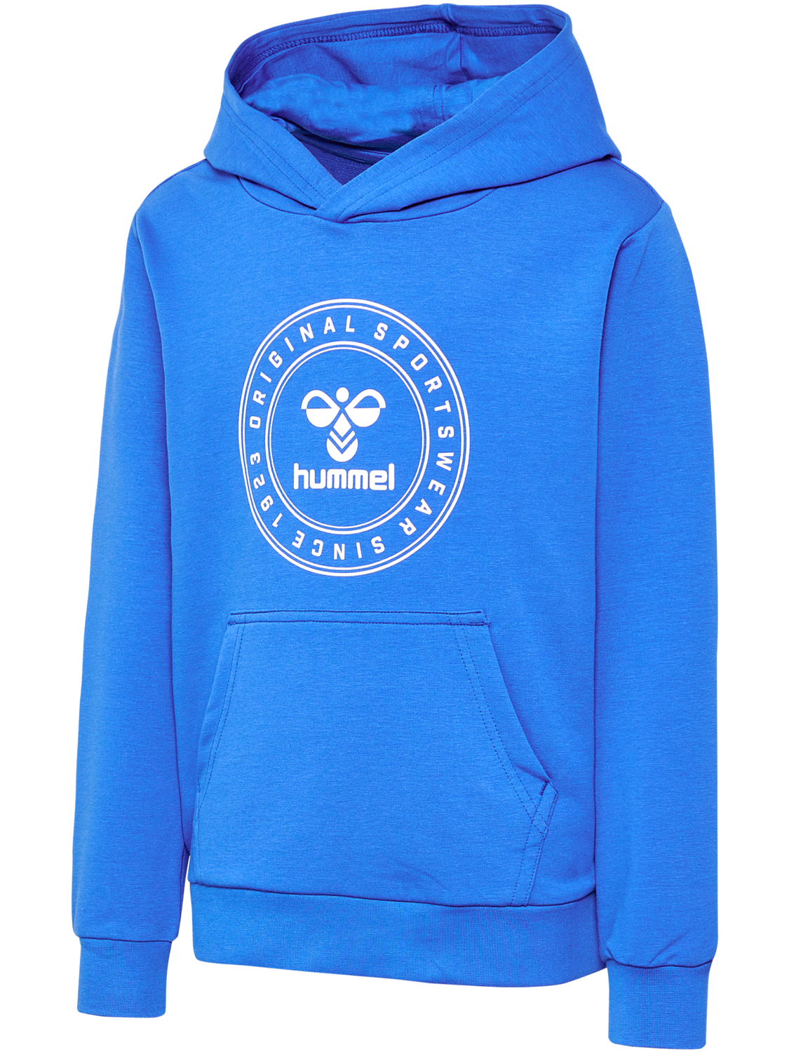 hmlCUATRO CIRCLE HOODIE, NEBULAS BLUE, packshot