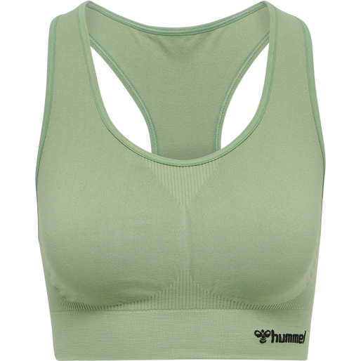 hmlTIF SEAMLESS SPORTS TOP, BASIL, packshot