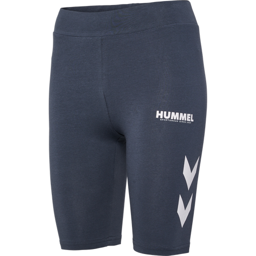 hmlLEGACY WOMAN TIGHT SHORTS, BLUE NIGHTS, packshot