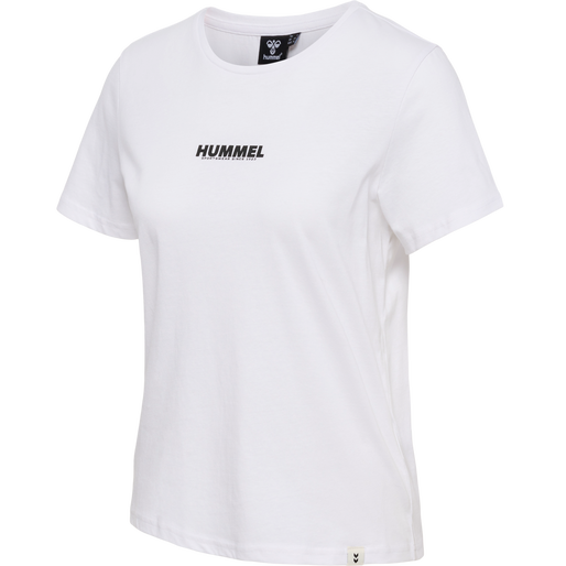 hmlLEGACY WOMAN T-SHIRT, WHITE, packshot
