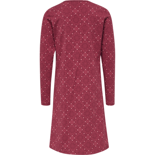 hmlCAROLINA NIGHT DRESS L/S, 4698, packshot