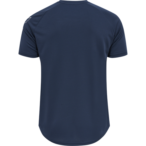 hmlTE TIHALT T-SHIRT, INSIGNIA BLUE, packshot