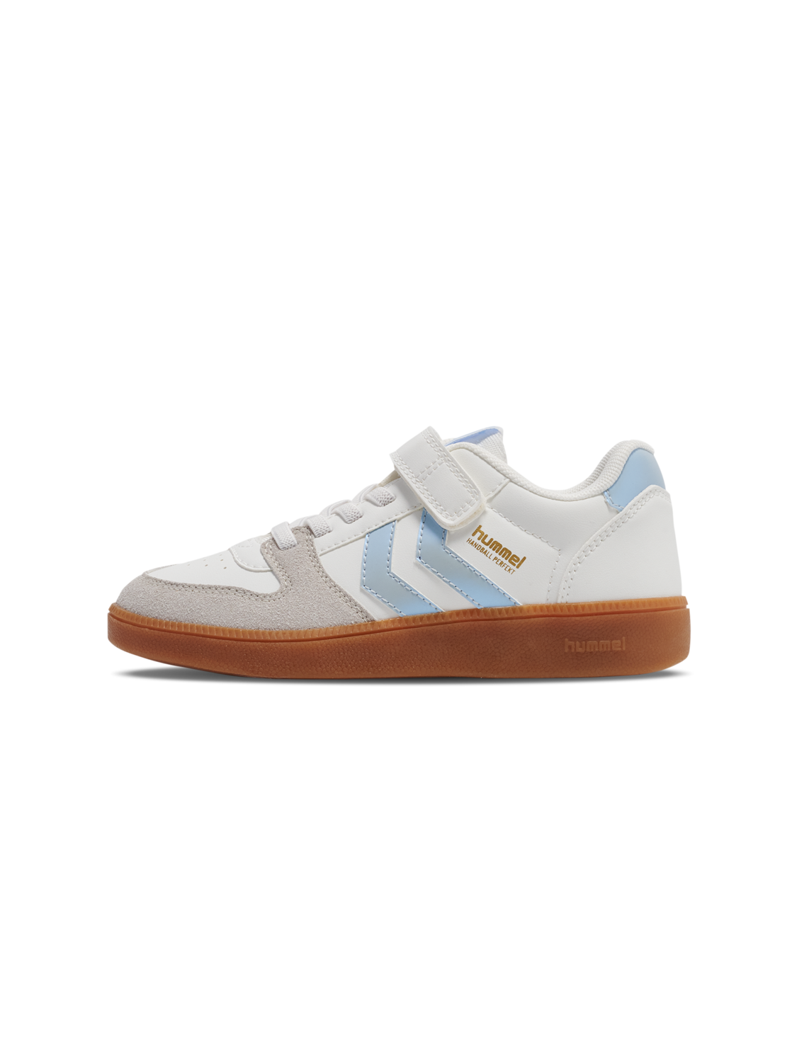 HANDBALL PERFEKT SP JR, WHITE/METALLIC BLUE, packshot