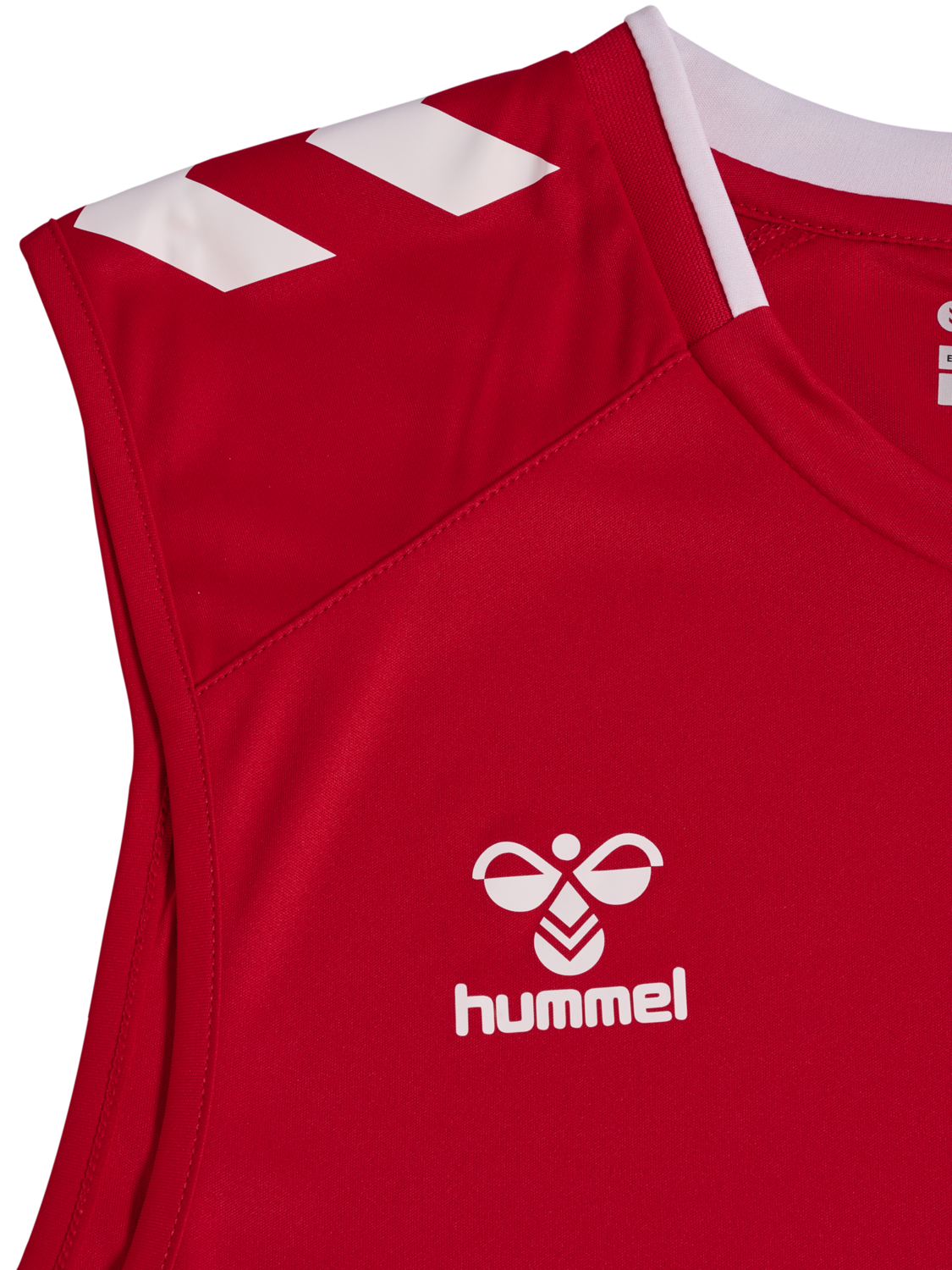 hmlCORE 2.0 JERSEY S/L, TRUE RED/WHITE, packshot