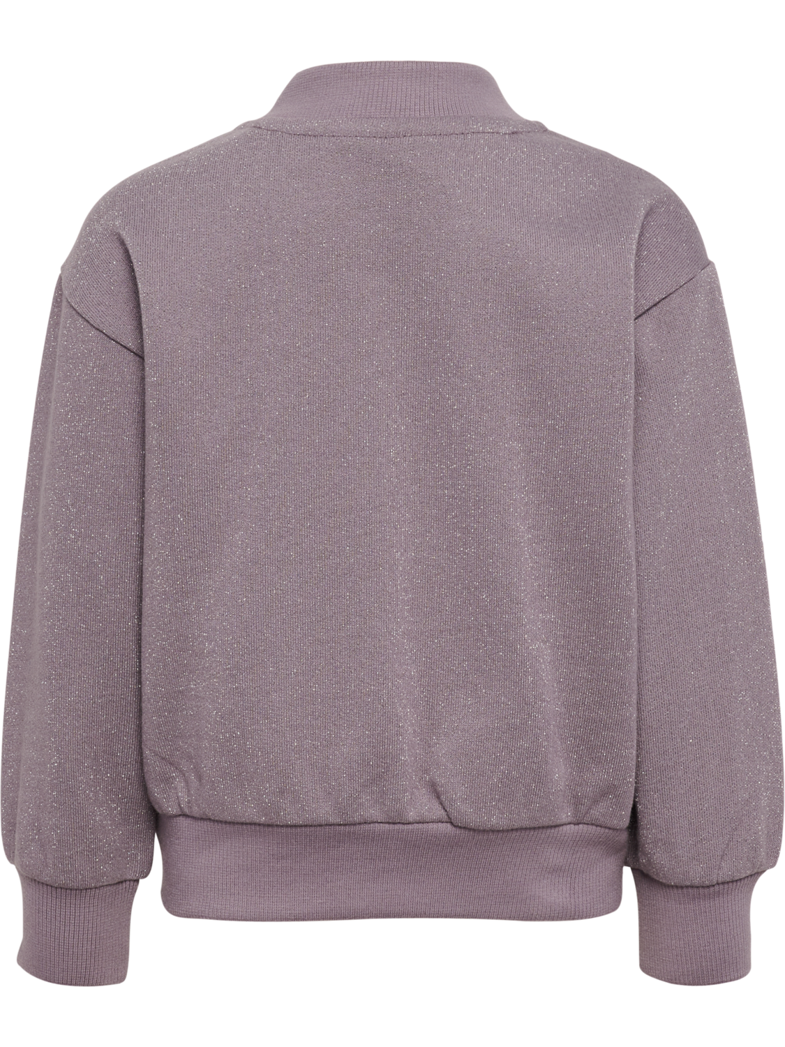 hmlMINI LOOSE GLI ZIP JACKET BEE, GRAY RIDGE, packshot