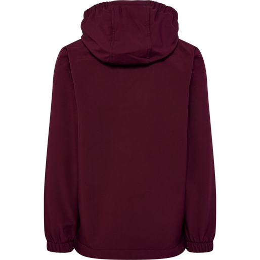 hmlMARS SOFTSHELL JACKET, WINDSOR WINE, packshot