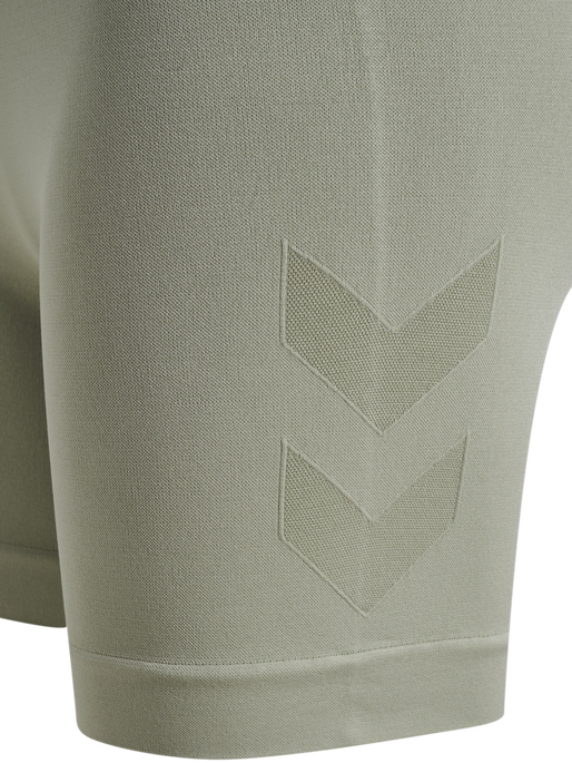 hmlHIIT SEAMLESS SHORT TIGHTS, SEAGRASS hmlHIIT SEAMLESS SHORT TIGHTS, SEAGRASS, packshot