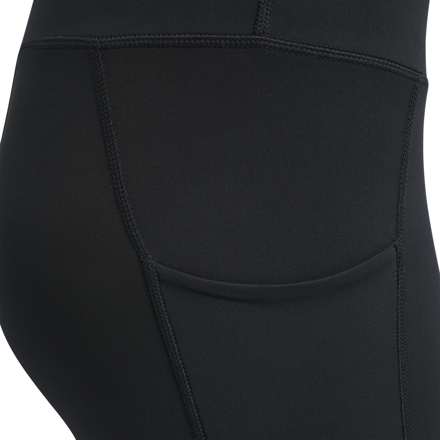 hmlMT MACI HIGH WAIST 7/8 TIGHTS, BLACK, packshot