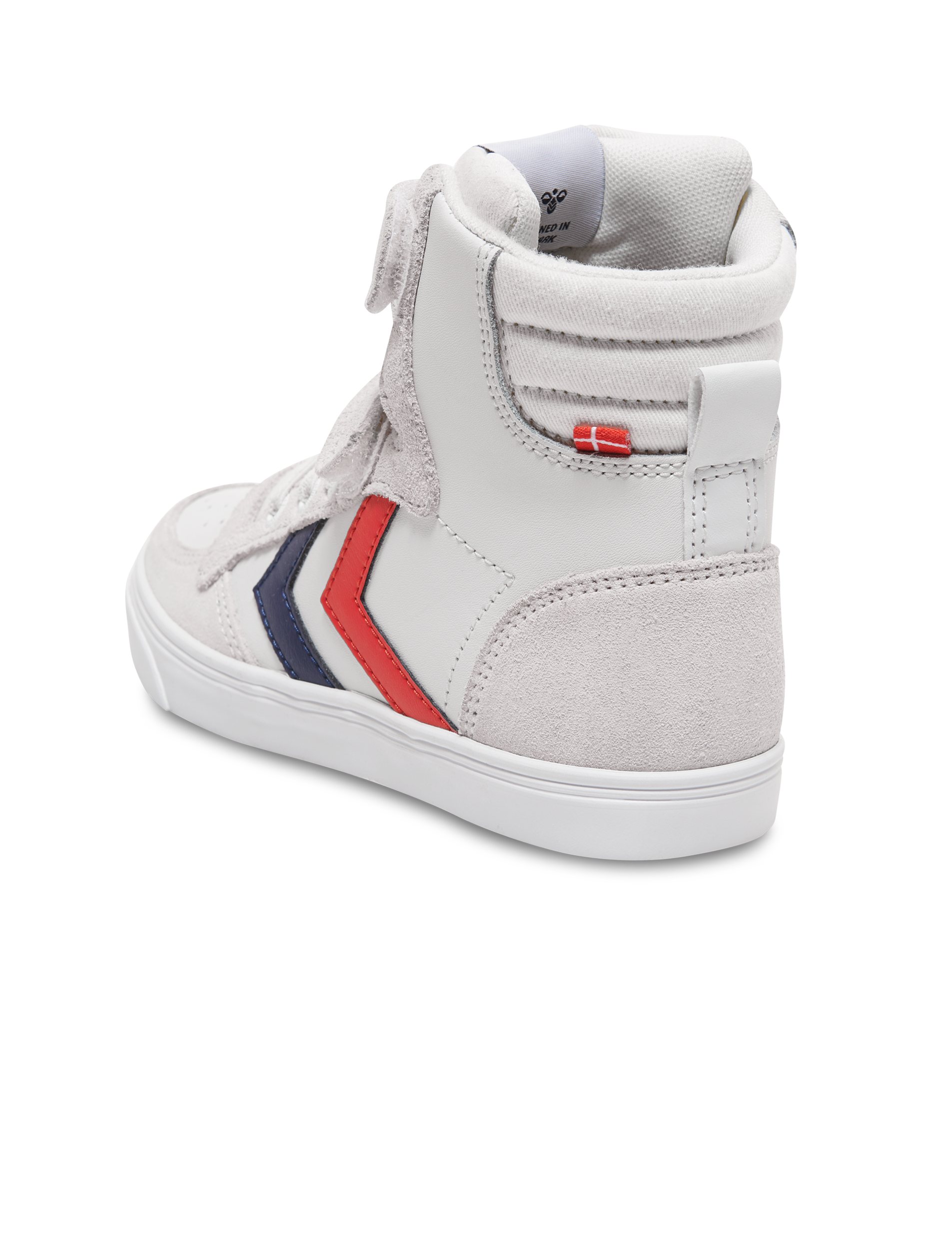 hummel SLIMMER STADIL LEATHER HIGH JR - WHITE | hummel.dk