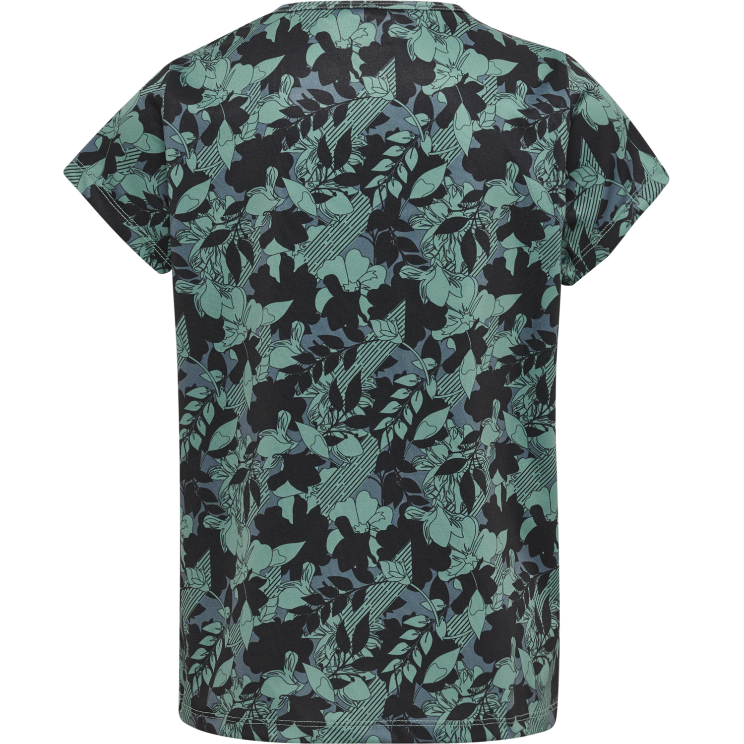 hmlNANNA T-SHIRT S/S, MINERAL BLUE, packshot