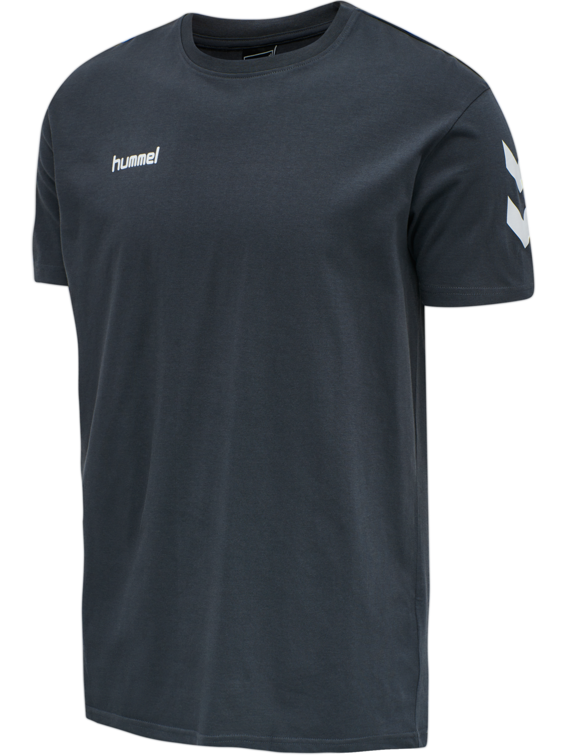 HUMMEL GO COTTON T-SHIRT S/S, INDIA INK, packshot
