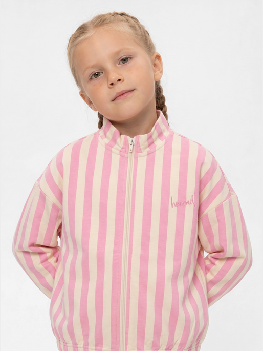 hmlMIO FULL ZIP JACKET, PINK LADY, model