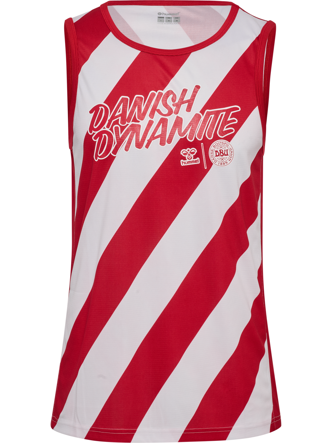 DBU 26 FAN TANKTOP, TANGO RED, packshot