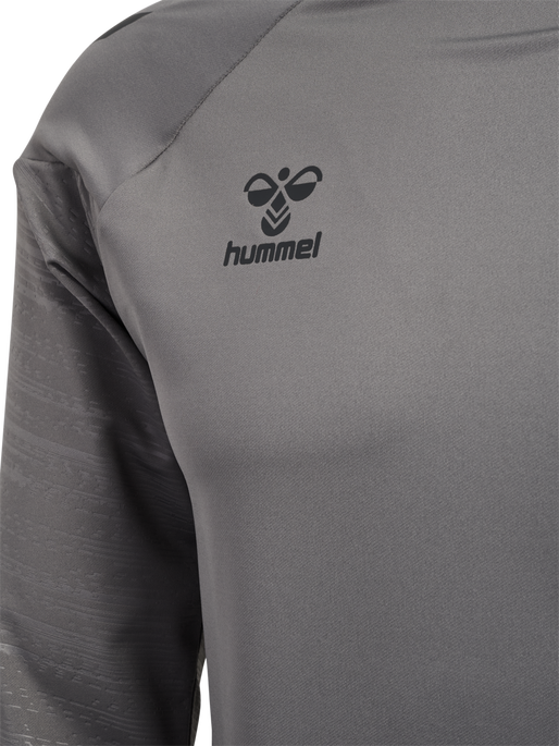 hmlPRO TRAINING CREW SWEAT, STEEL GRAY hmlPRO TRAINING CREW SWEAT, STEEL GRAY, packshot