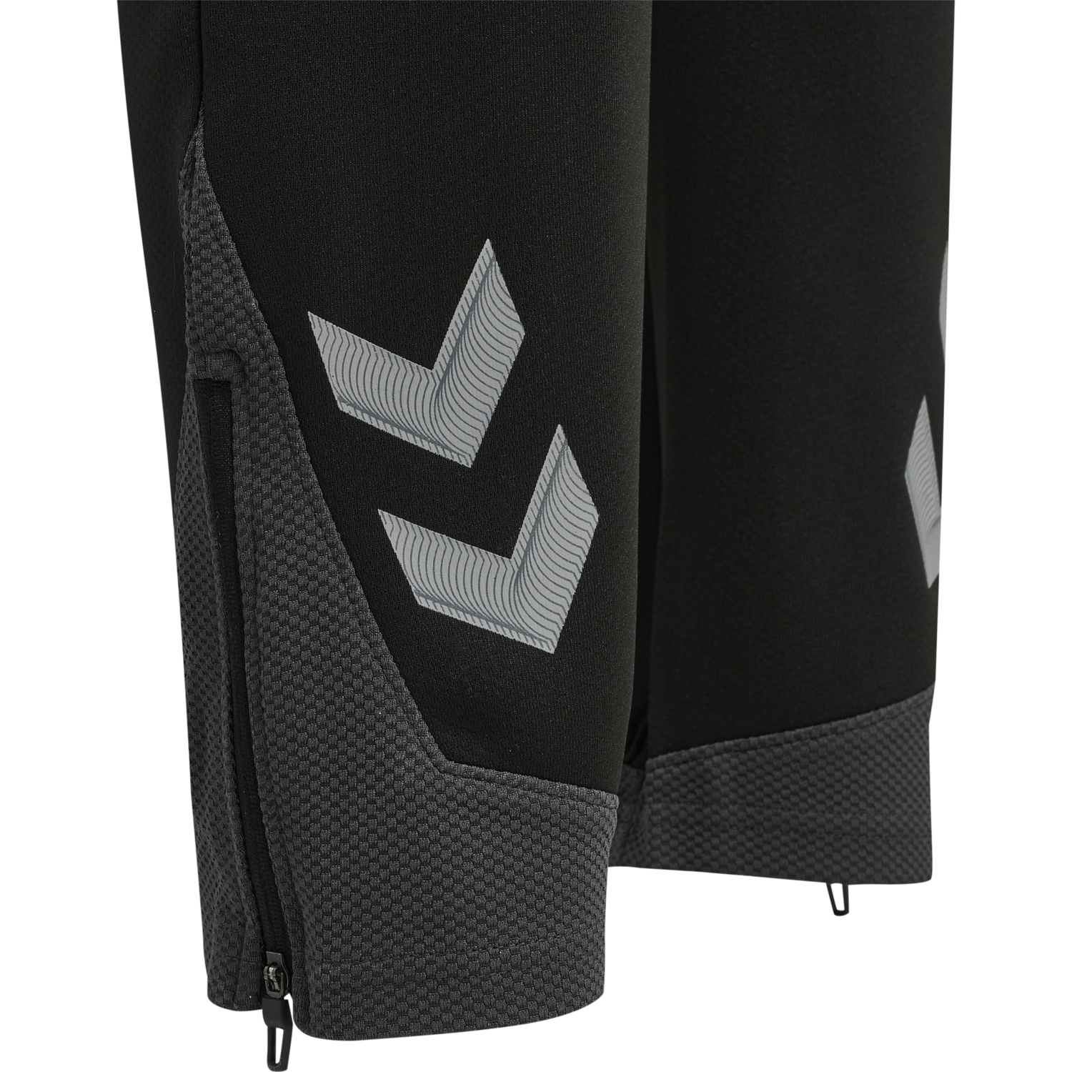 hmlLEAD WOMEN POLY PANTS, BLACK, packshot