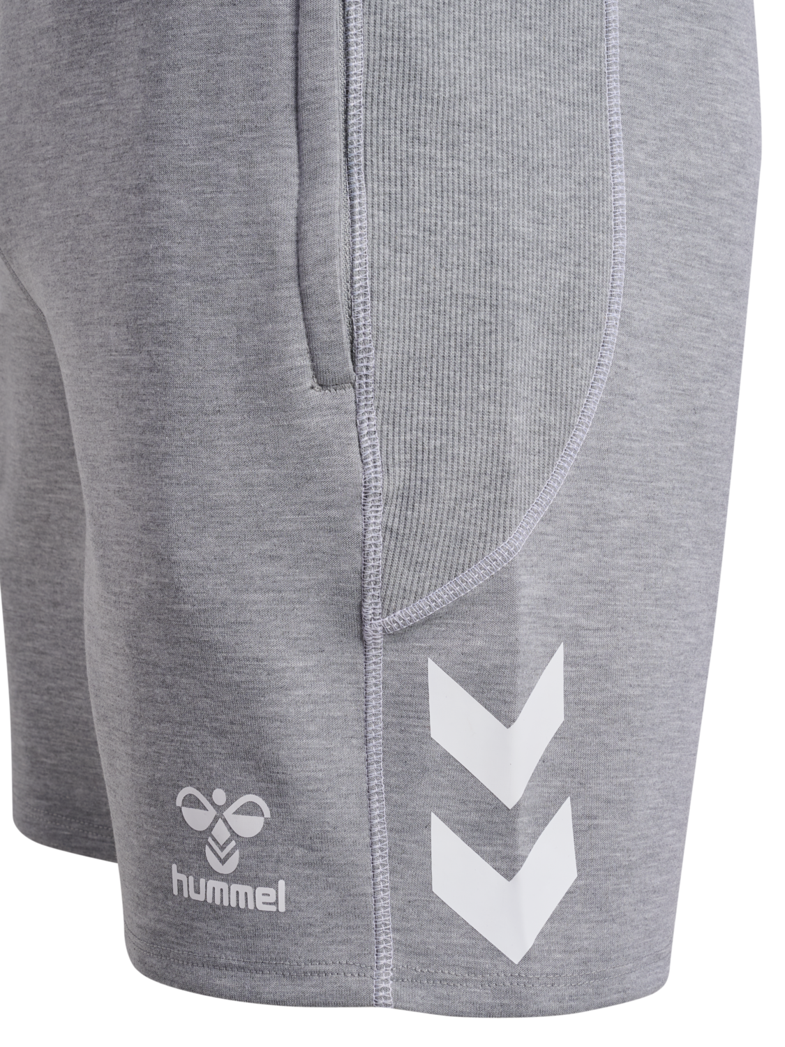 hmlMOVE 2.0 SHORTS, GREY MELANGE, packshot