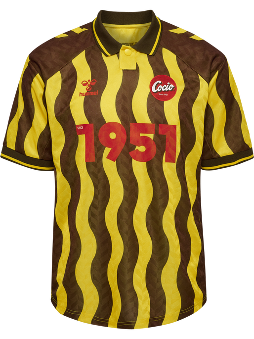 hmlCOCIO LOOSE FB JERSEY S/S, POTTING SOIL, packshot