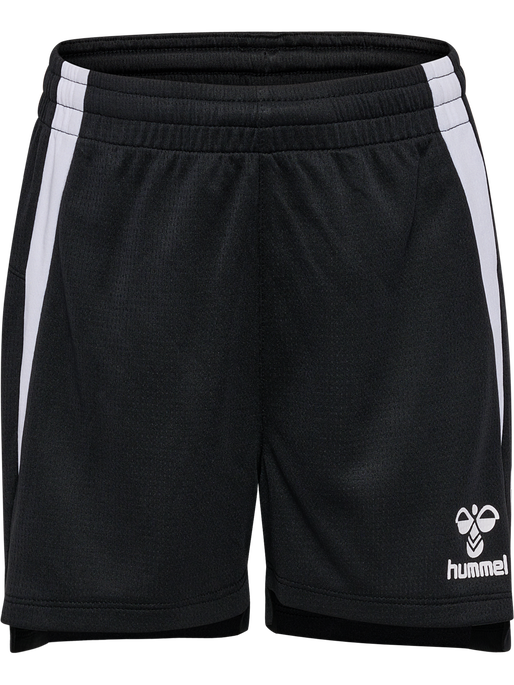 hmlLEAD 2.0 SHORTS KIDS, BLACK hmlLEAD 2.0 SHORTS KIDS, BLACK, packshot