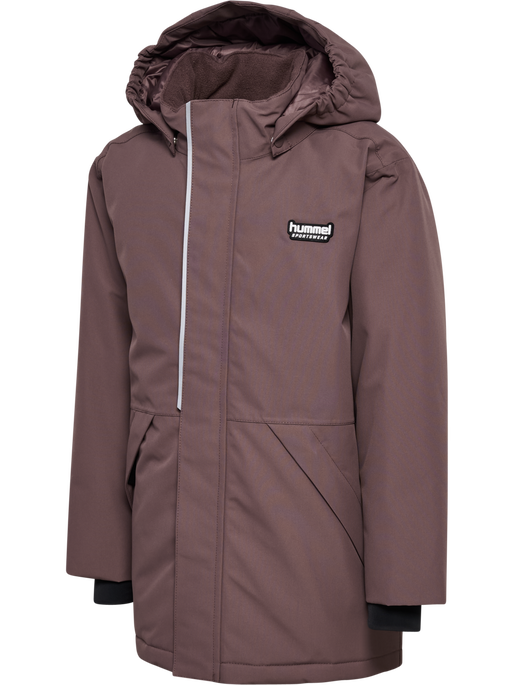 hmlJR SNOW JACKET WP 10K, PEPPERCORN hmlJR SNOW JACKET WP 10K, PEPPERCORN, packshot