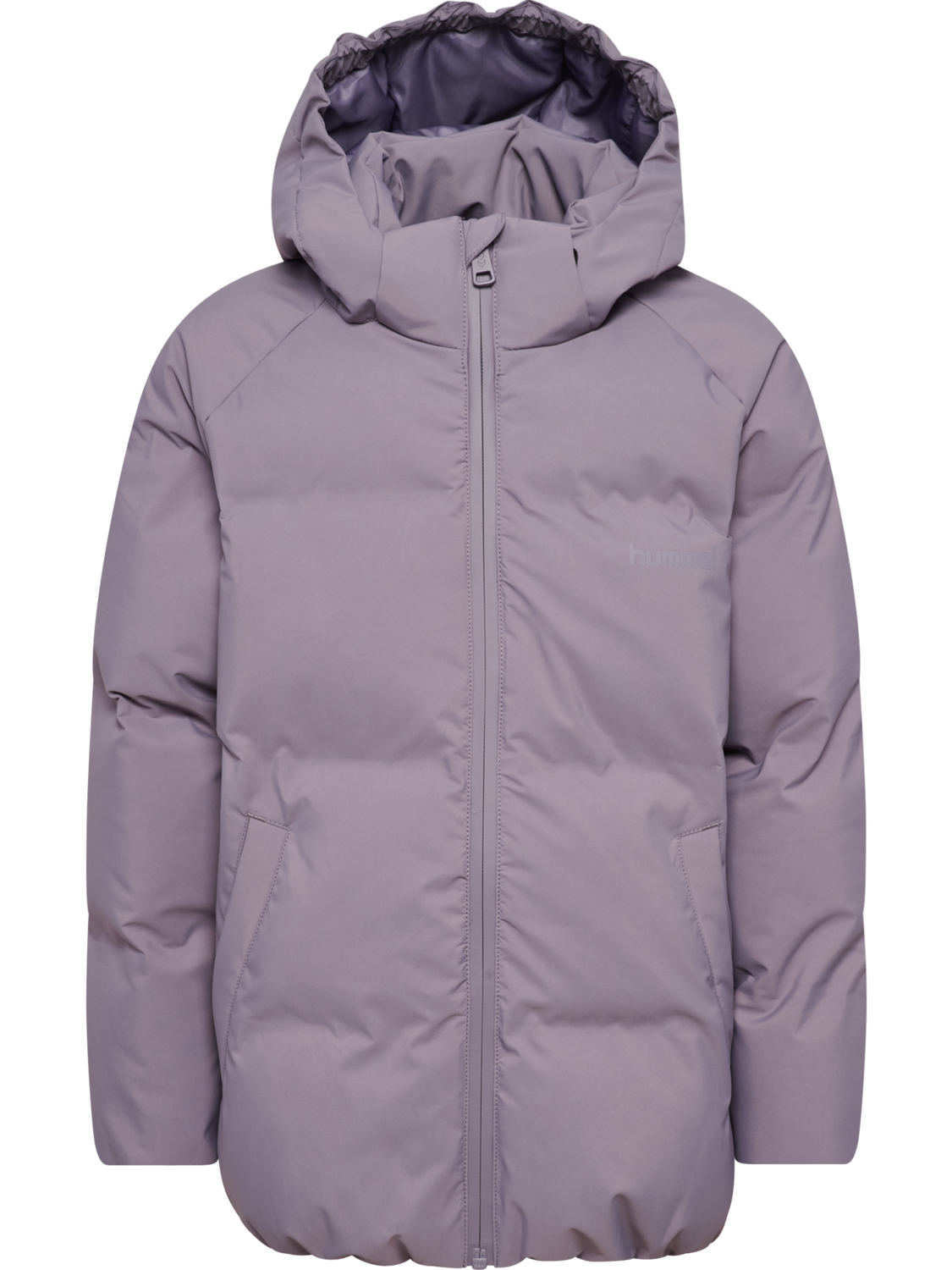 hmlJR ALL WEATHER PUFFER JACKET WR, GRAY RIDGE, packshot
