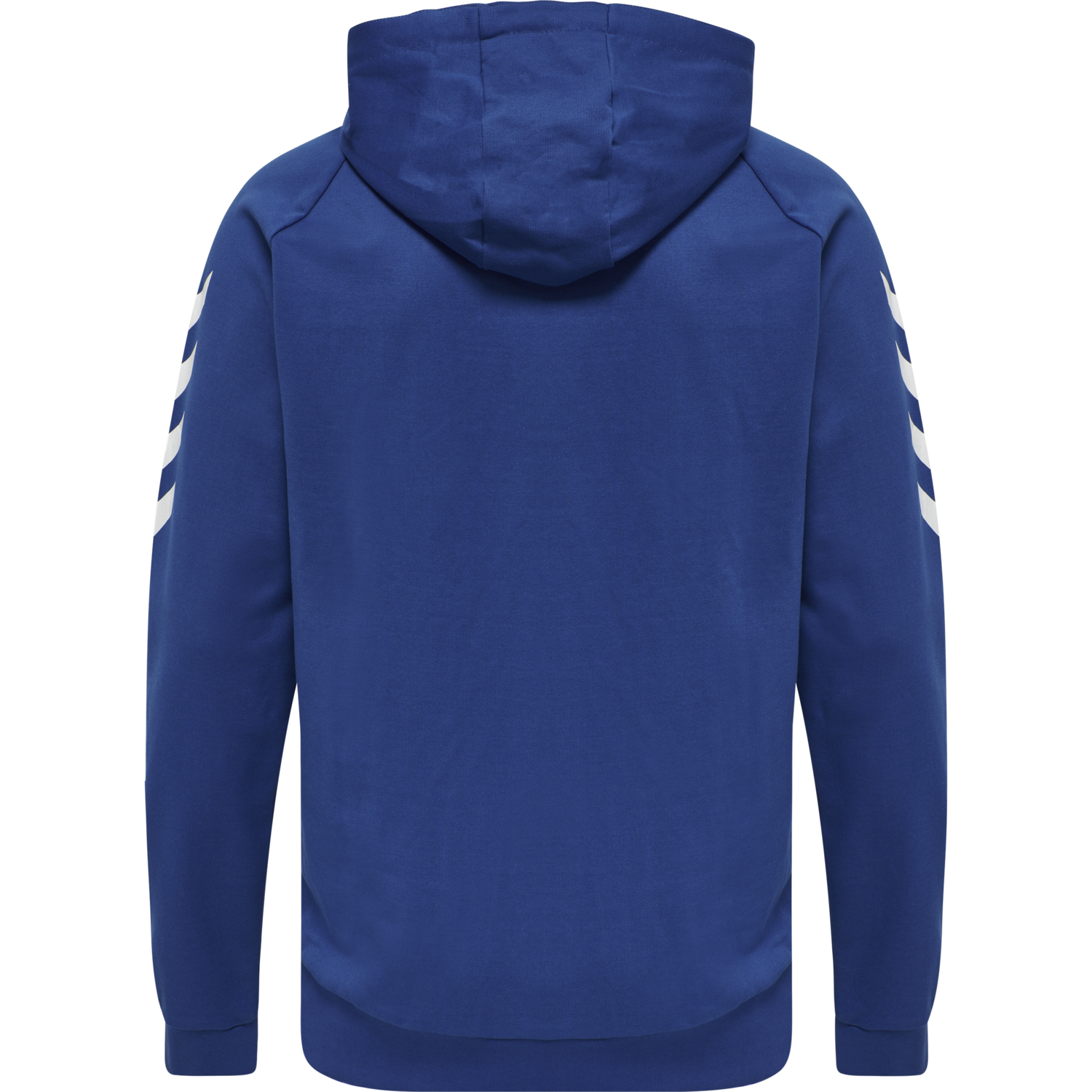 HUMMEL GO COTTON ZIP HOODIE, TRUE BLUE, packshot