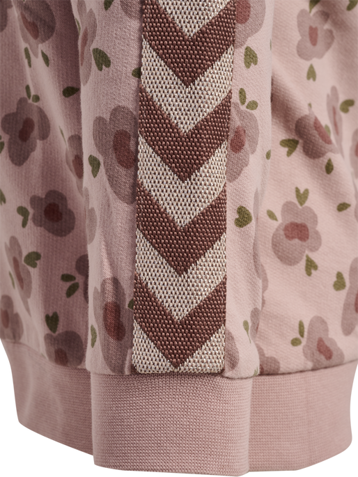 hmlFJORA ZIP JACKET, ADOBE ROSE, packshot