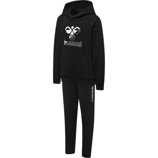 hmlBF TRACKSUIT, BLACK, packshot