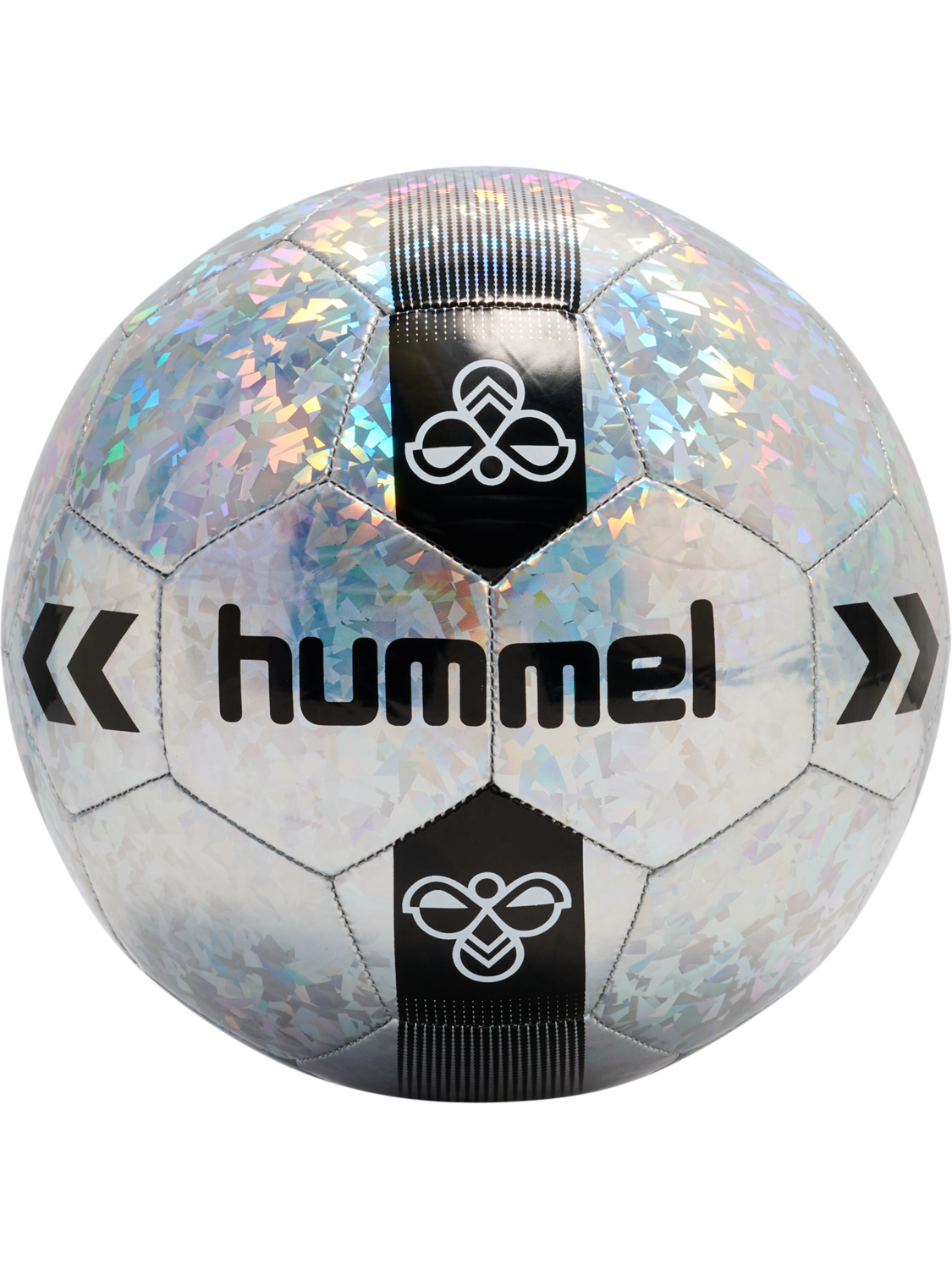 hmlSHIMMER FOOTBALL, BLACK/WHITE, packshot