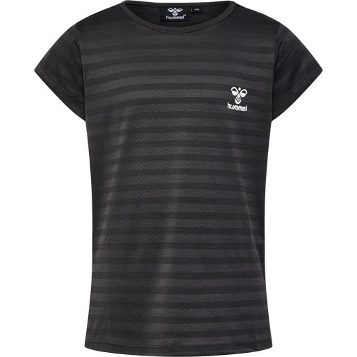hmlSUTKIN T-SHIRT S/S, ASPHALT, packshot
