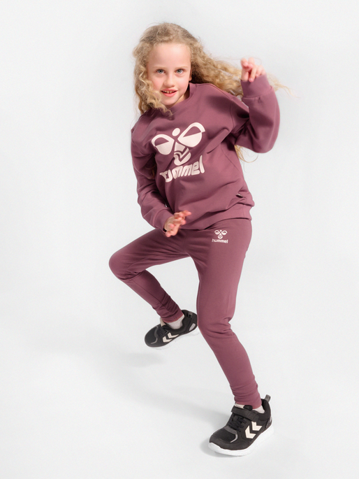 hummel DOS SWEATSHIRT - ROSE BROWN hummel.dk