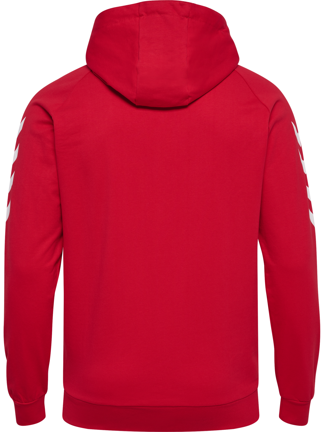 HMLGO COTTON HOODIE, TRUE RED, packshot
