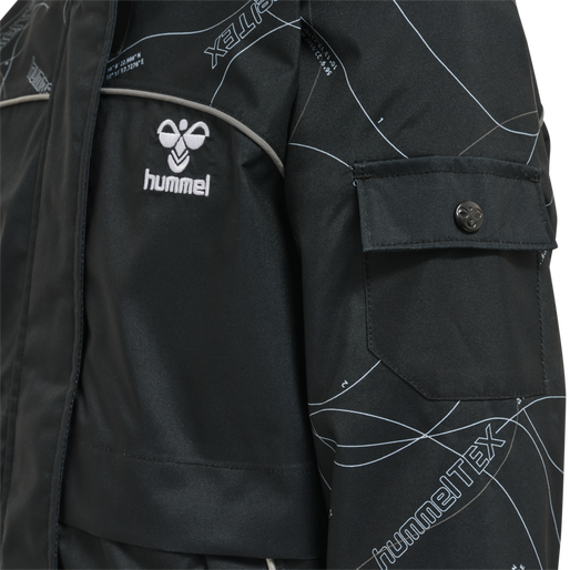 hmlCONQUER XY TEX JACKET, BLACK, packshot