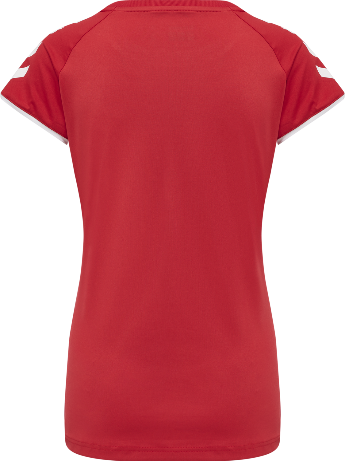 hmlCORE VOLLEY STRETCH TEE WO, TRUE RED, packshot