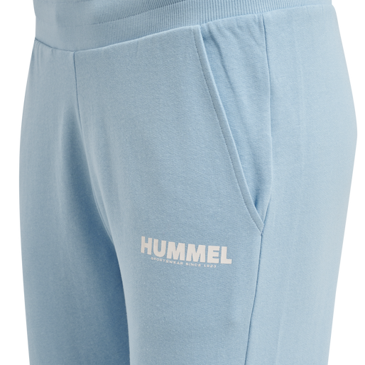 hmlLEGACY WOMAN TAPERED PANTS, PLACID BLUE, packshot
