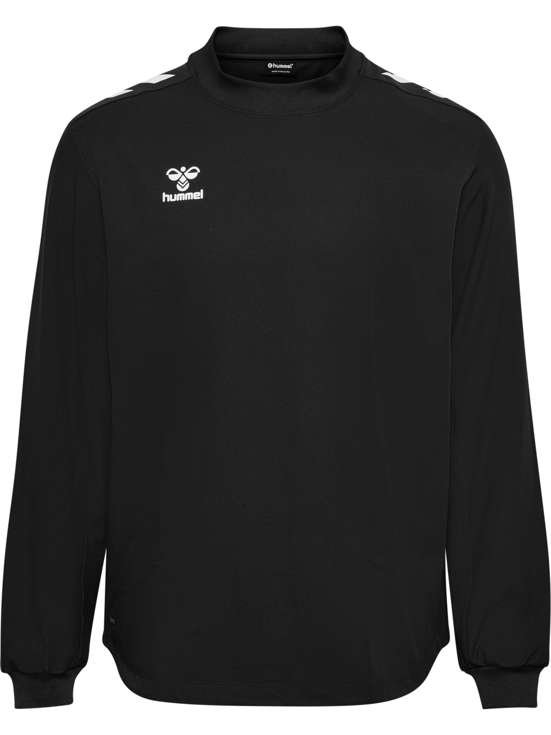 hmlRUGBY CONTACT TOP L/S, BLACK, packshot
